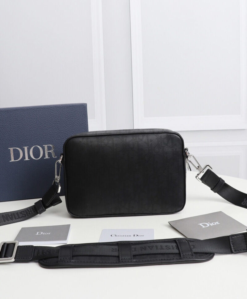 Christian Dior Safari Messenger Bag Black